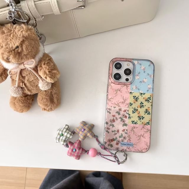 Case Panel Phone Floral