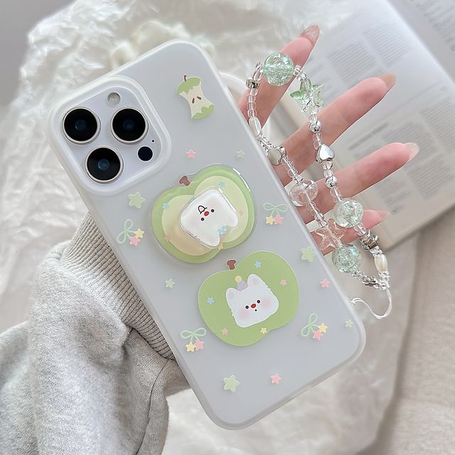 Apple Case Rotatable Strap Decoration Adhesive Dog Set Phone /