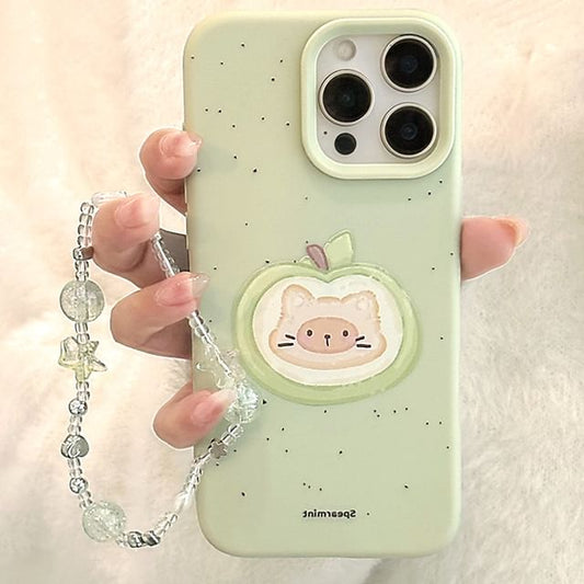 Cat Strap Bead Set Phone Case / Print
