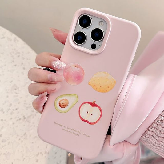 Fruit Bead Phone Print Set / Case Strap