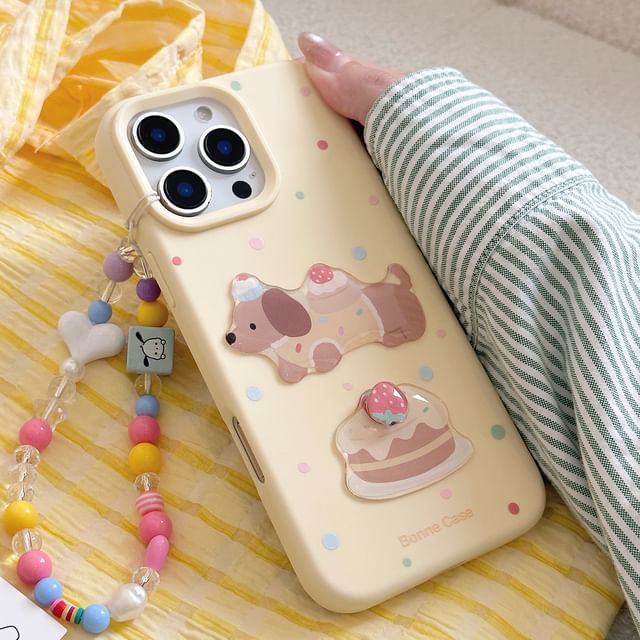 Print Set Dog Phone Bead / Case Strap