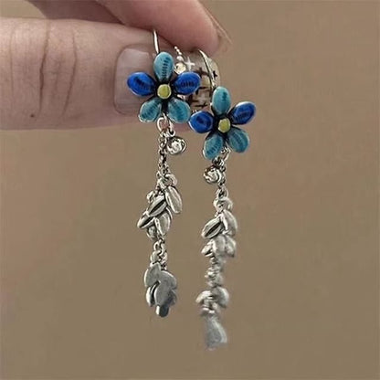 Dangle Floral Earring Alloy