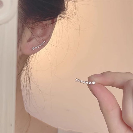 Rhinestone Earring Climber
