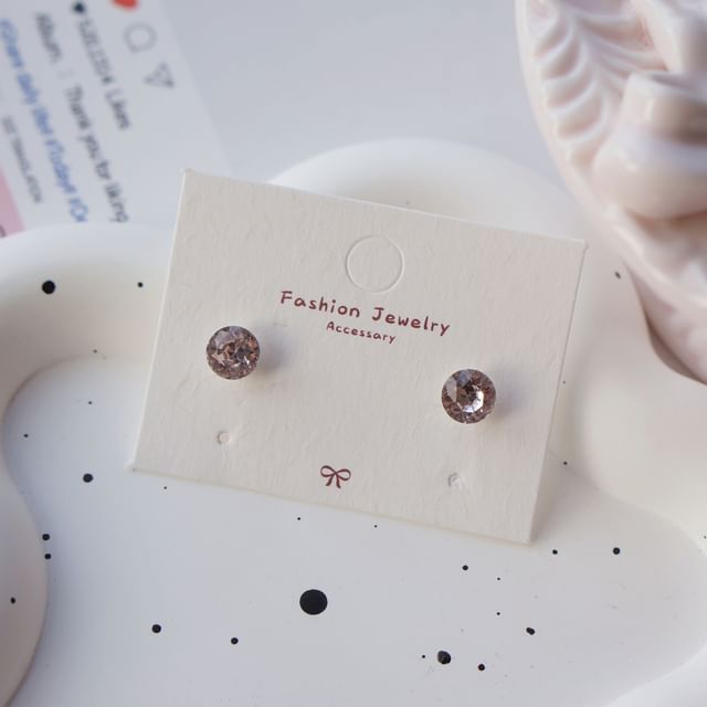 Stud Rhinestone Earring