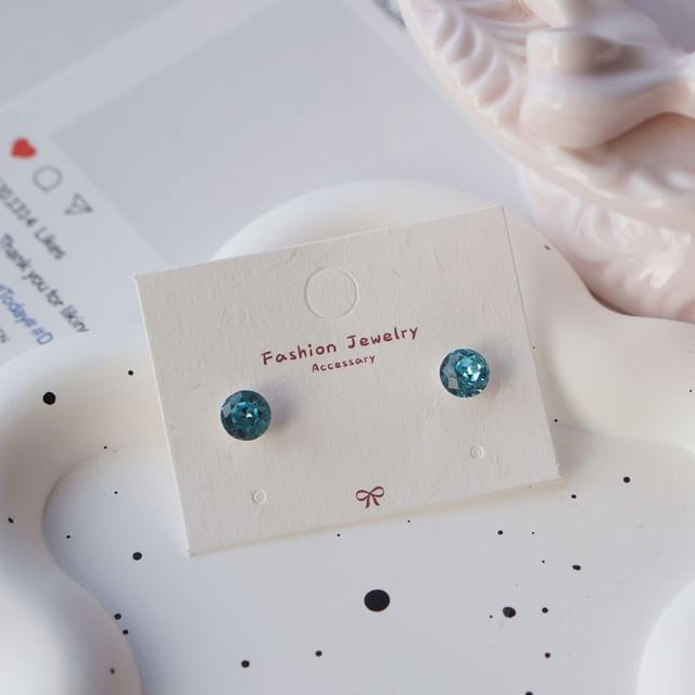 Stud Rhinestone Earring