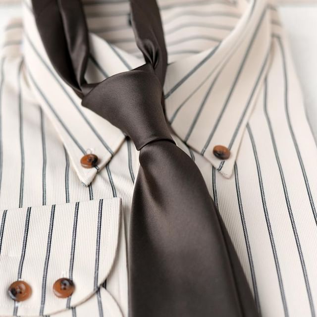 Plain Pretied Neck Tie