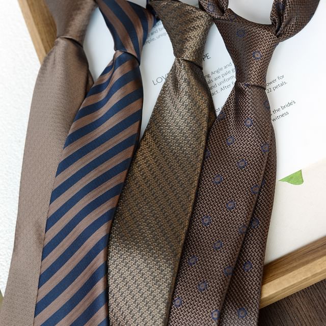 Jacquard  Neck Tie (Various Designs)