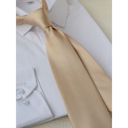 Plain Pretied Neck Tie