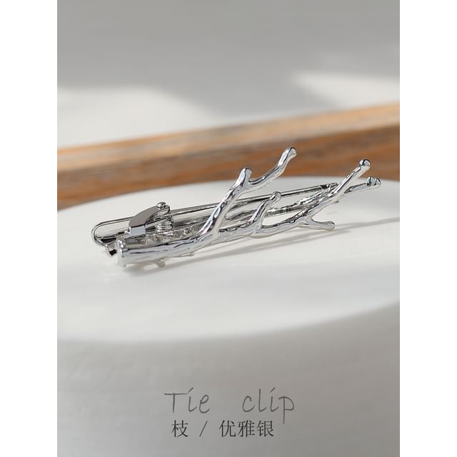 Branches Alloy Tie Clip
