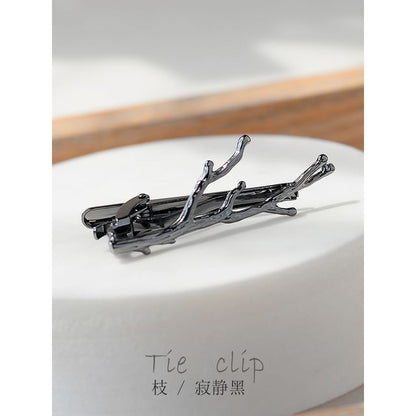 Branches Alloy Tie Clip