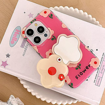 Case with Phone (Compatible Floral MagSafe) Magnetic