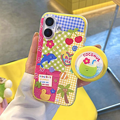 Panel Cartoon MagSafe) Magnetic (Compatible with Phone Case