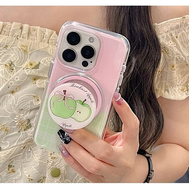 Plaid Case Magnetic with Apple Phone MagSafe) (Compatible