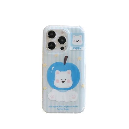 / Dog Charm Case Phone Set