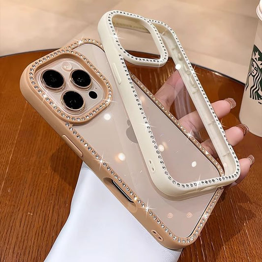 iPhone Rhinestone Case Transparent