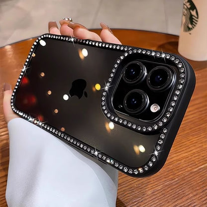 iPhone Rhinestone Case Transparent