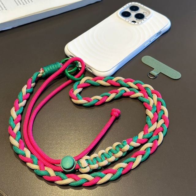 Braided with Strap Phone Lanyard Pad