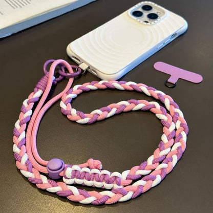 Braided with Strap Phone Lanyard Pad