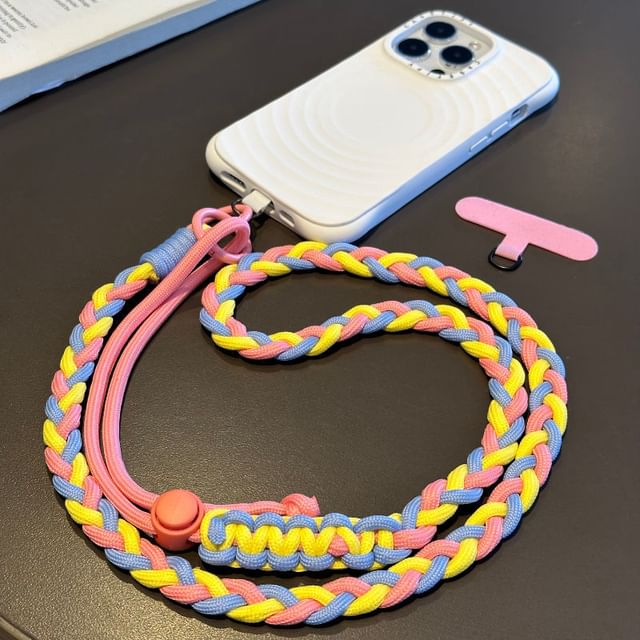 Braided with Strap Phone Lanyard Pad
