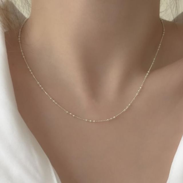 925 Dainty Necklace Sterling Silver