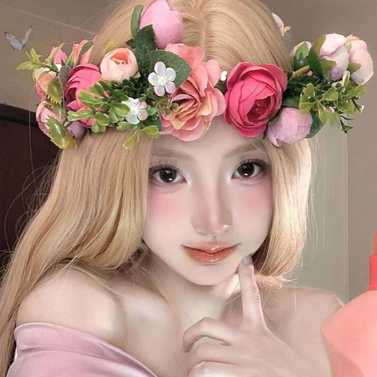 Floral Wreath Headpiece