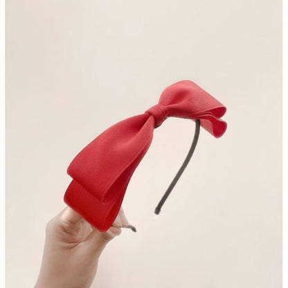 Plain Bow Headband