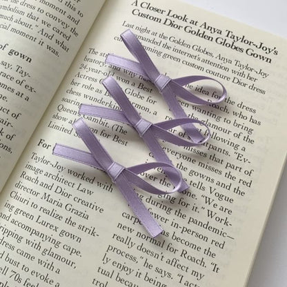 Hair Plain Clip 3: Bow Set of