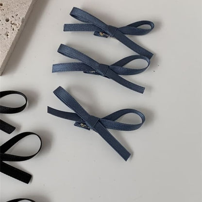 Hair Plain Clip 3: Bow Set of