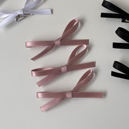 Hair Plain Clip 3: Bow Set of