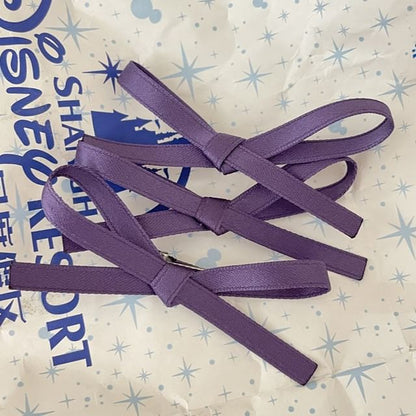 Hair Plain Clip 3: Bow Set of