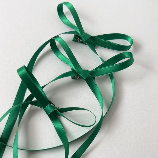 Clip 3: Bow of Hair Set Plain