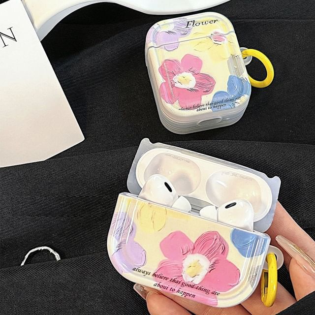 AirPods Print Case Earphone / Skin Floral Pro