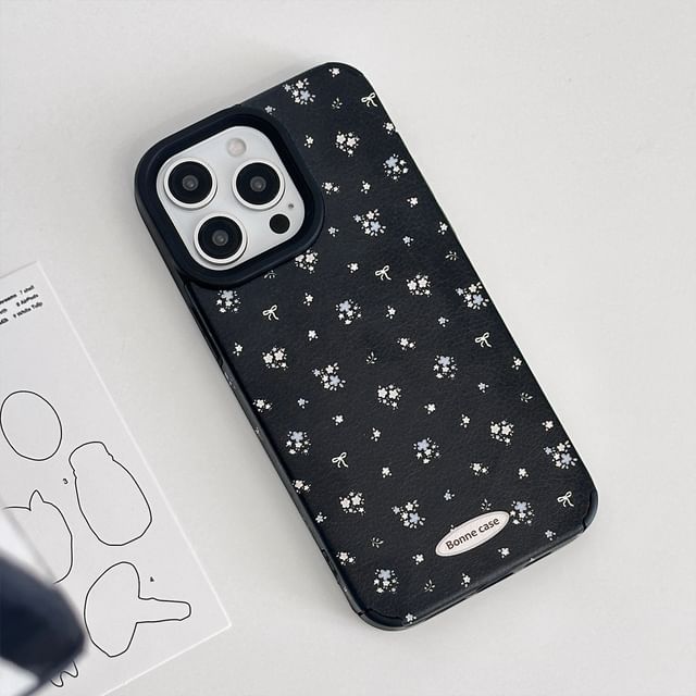 Case Phone Floral Print