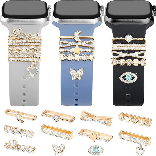 Watch Designs) Band (Various Charm Rhinestone for Apple