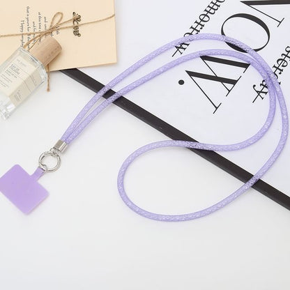with Phone Glitter Lanyard Pad