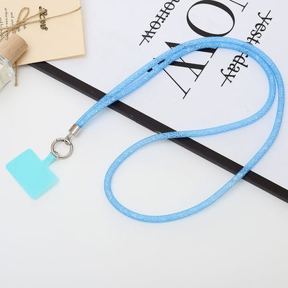 with Phone Glitter Lanyard Pad