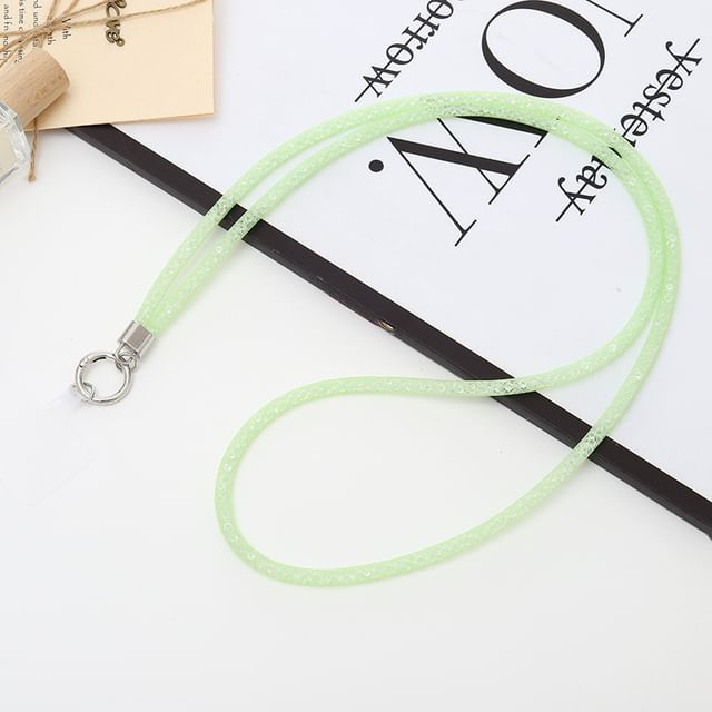 with Phone Glitter Lanyard Pad