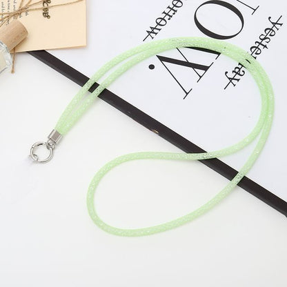 with Phone Glitter Lanyard Pad