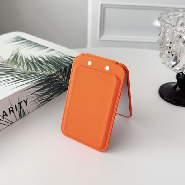 Card (Compatible with Mirror MagSafe) Portable Holder Magnetic
