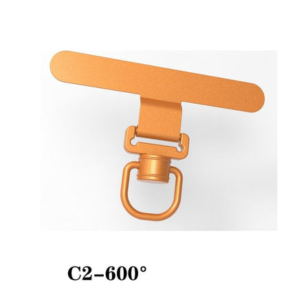 Lanyard / Pad Steel Phone Rotatable Stainless (Various Designs)