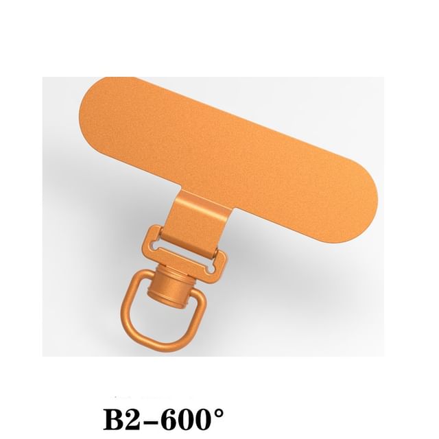 Lanyard / Pad Steel Phone Rotatable Stainless (Various Designs)