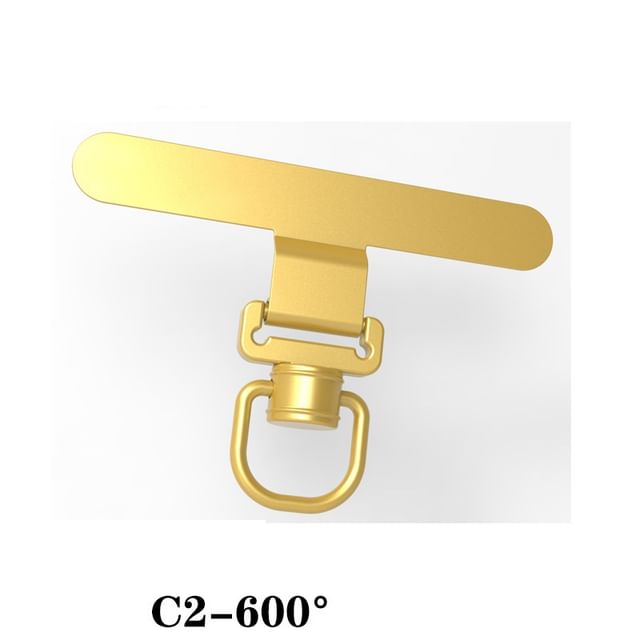 Lanyard / Pad Steel Phone Rotatable Stainless (Various Designs)