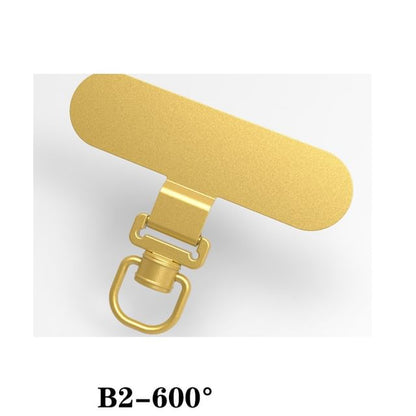 Lanyard / Pad Steel Phone Rotatable Stainless (Various Designs)