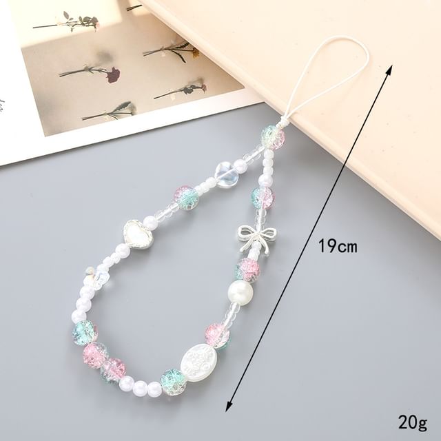 / Phone Butterfly Strap Bow Bead Star