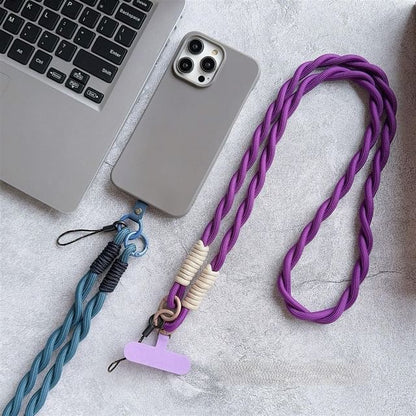 Helical Strap Phone Pad with Lanyard
