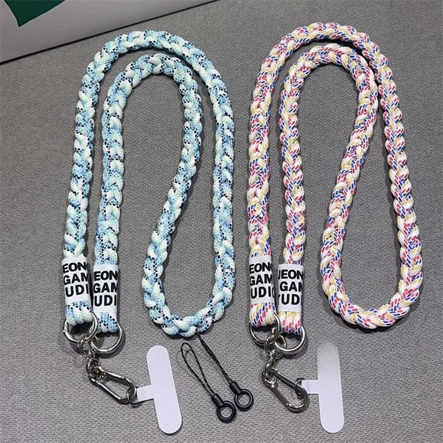 Lanyard Pad with and Phone Braided Strap