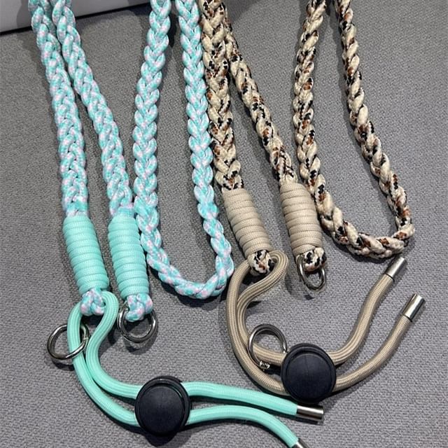 Lanyard Pad and Strap Braided Phone with