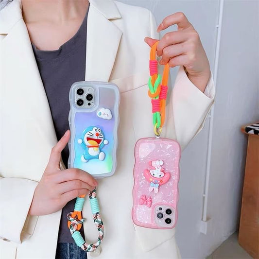 Strap Lanyard Two-Tone and with Pad Phone