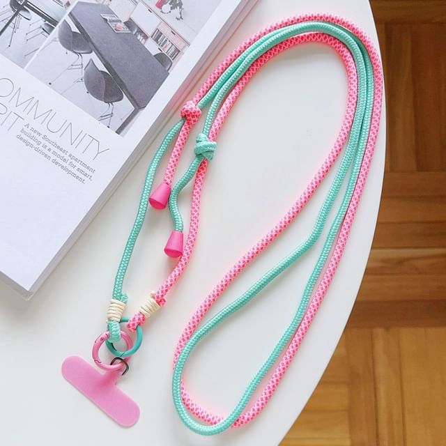 Knotted with Lanyard Pad Phone