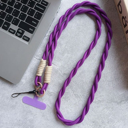 Helical Strap Phone Pad with Lanyard